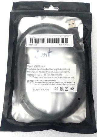 Cable USB 3 Macho a USB 3 Macho 1m