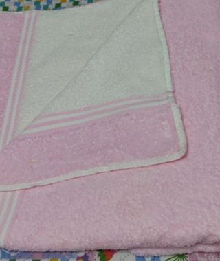 Toalla de baño de rizo doble de algodón 98x1,40 cm