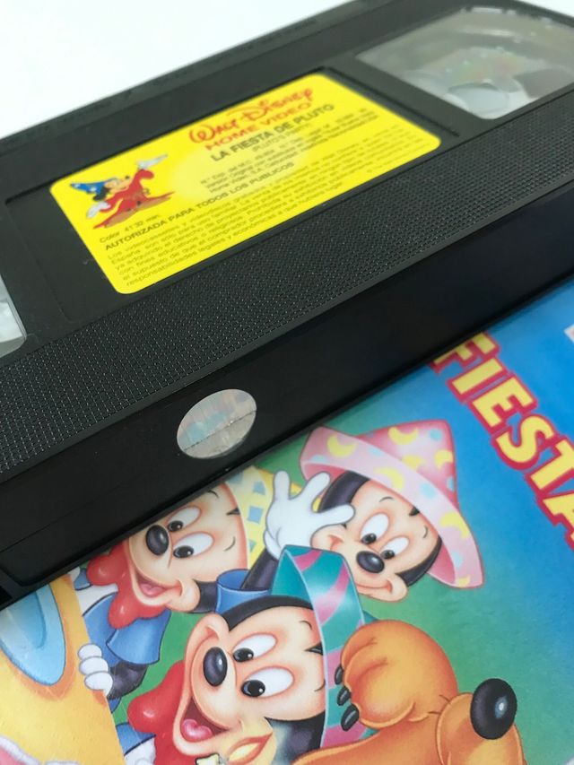 Cinta video VHS La fiesta de Pluto