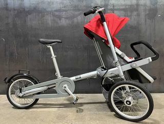 TagaBike com Carrinho de Bebé