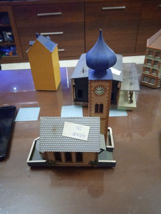 Edificio para maquetas de trenes ect..