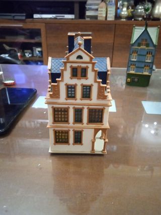 Edificio de maquetación de trenes