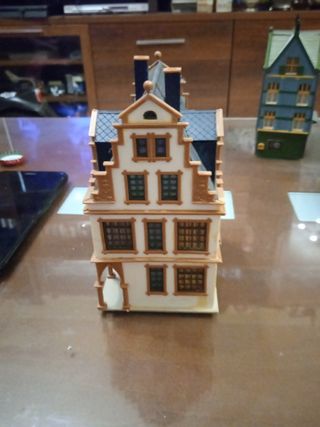 Edificio de maquetación de trenes