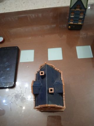 Edificio de maquetación de trenes