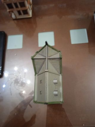 Edificio de maquetación para trenes 