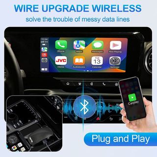 Adaptador inalámbrico CarPlay 2023 para iPhone,