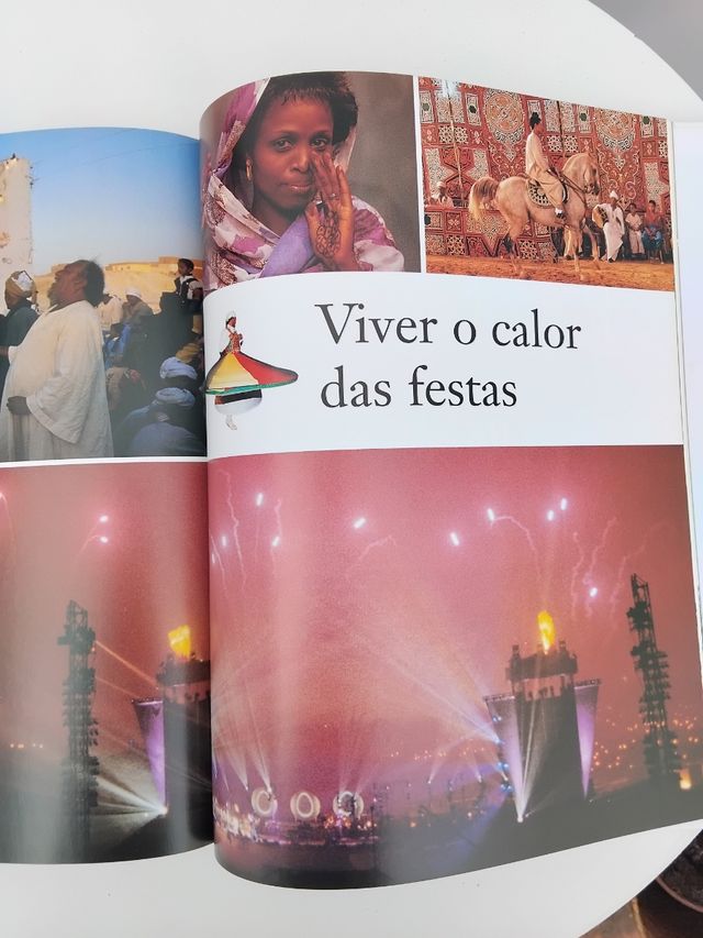 Livro ilustrado sobre o Egipto