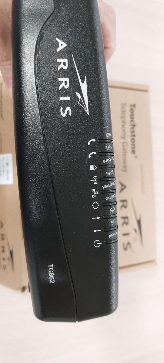Arris TG862 Cable Modem