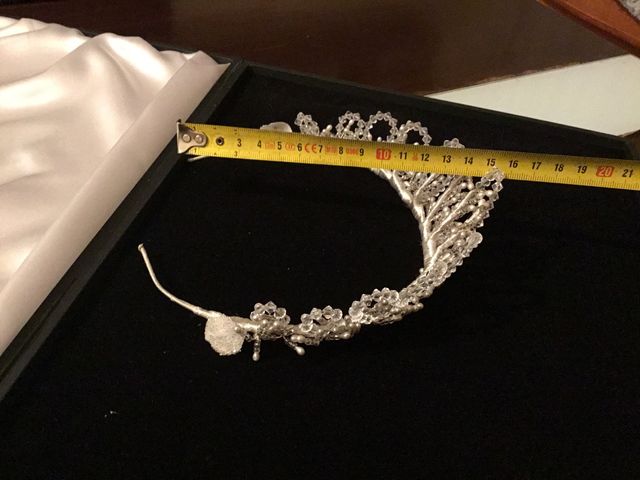 tiara corona tocado de novia