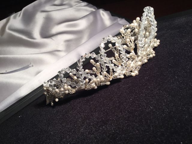 tiara corona tocado de novia