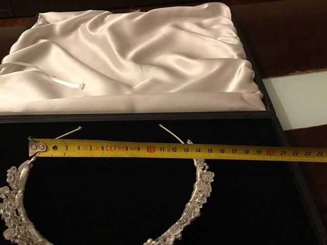 tiara corona tocado de novia