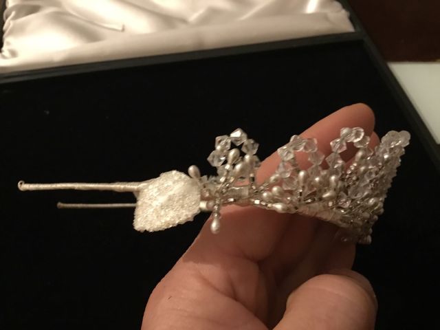 tiara corona tocado de novia