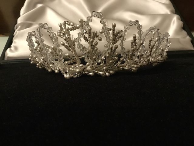 tiara corona tocado de novia
