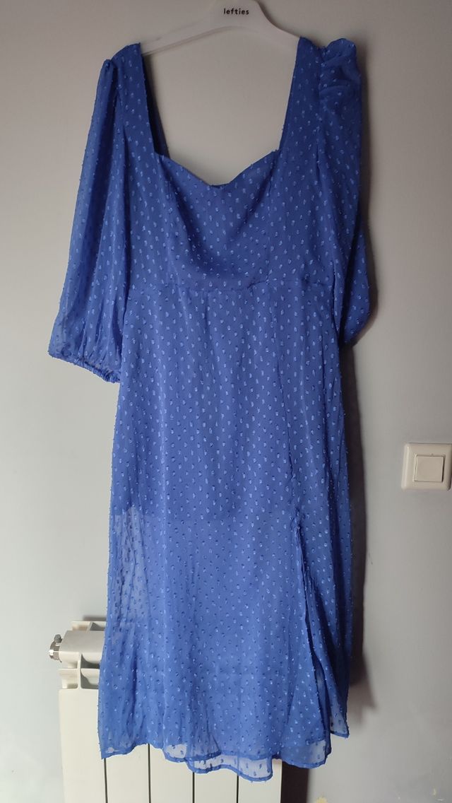 Vestido azul de Stradivarius