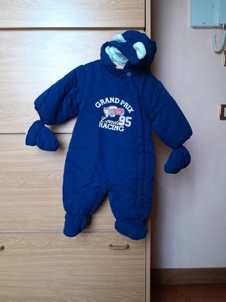Tuta imbottita neonato