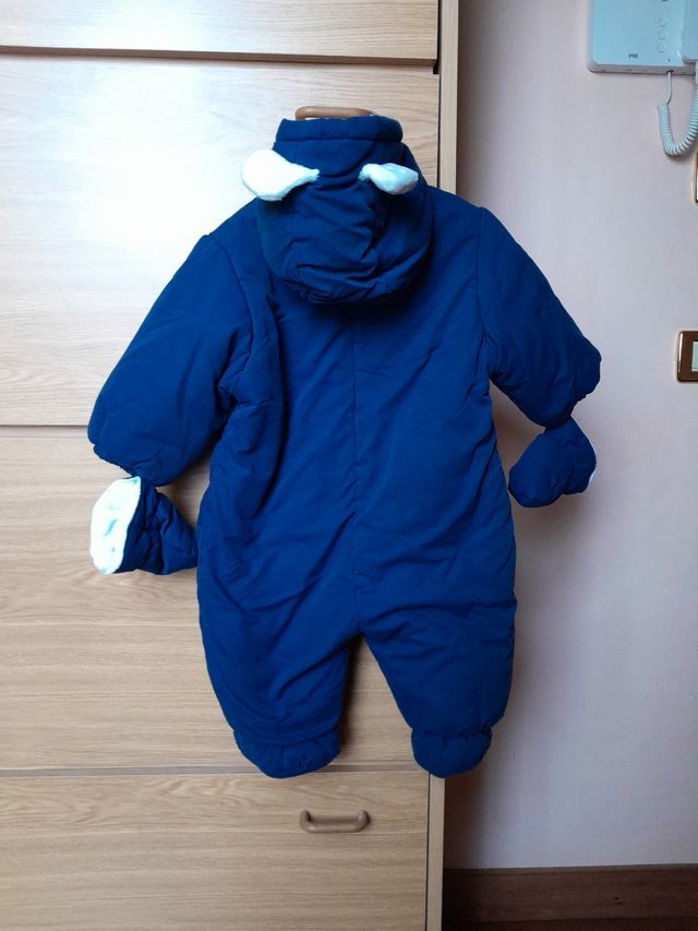 Tuta imbottita neonato