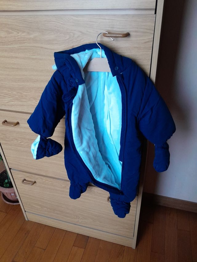 Tuta imbottita neonato