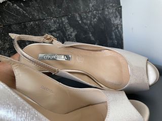 zapatos plata mujer talla36