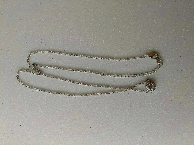 Circonita lujo cadena corta.