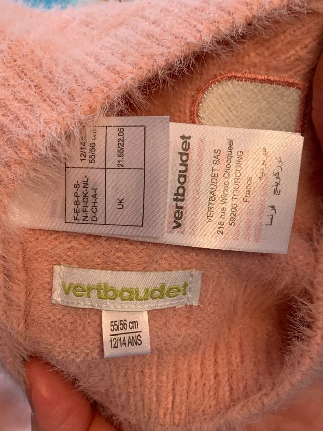 Conjunto cuello bufanda, gorro y guantes