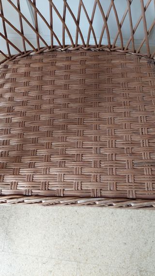 2 Sillones de mimbre