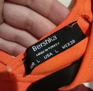 Camiseta naranja