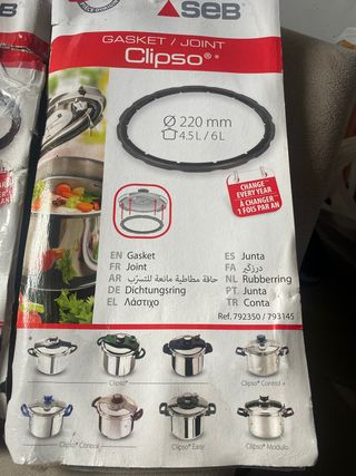 Goma Junta de sellado de goma caucho olla exprés