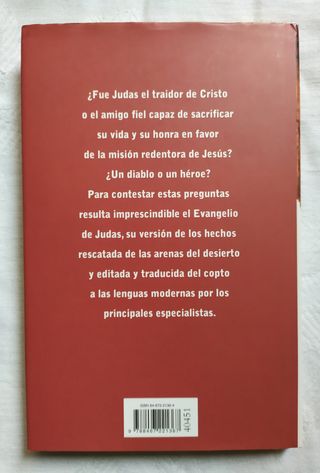 El Evangelio de Judas del Códice Tchacos