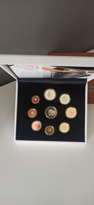 Estuche Proof Holanda 2012 con TYE Proof