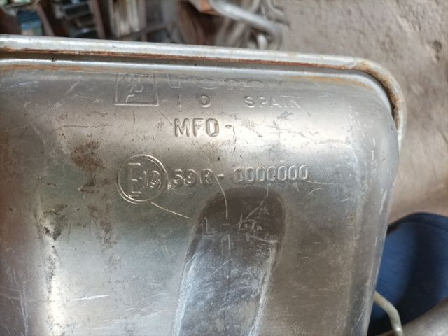 Tubo escape Fonos 31974