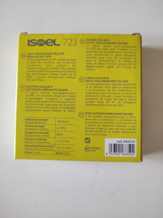 Nastro isolante autoaglomerante EPR