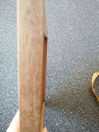 Specchio con cornice in legno  vintage