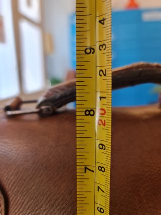 Antigua cartera de escuela o de cobrador