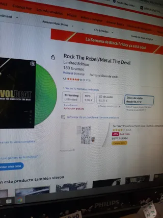 VINILO VOLBEAT limitado