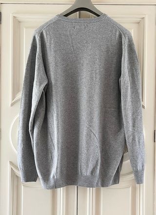 Jersey gris  lambswool/cashmere Gant 4 XL
