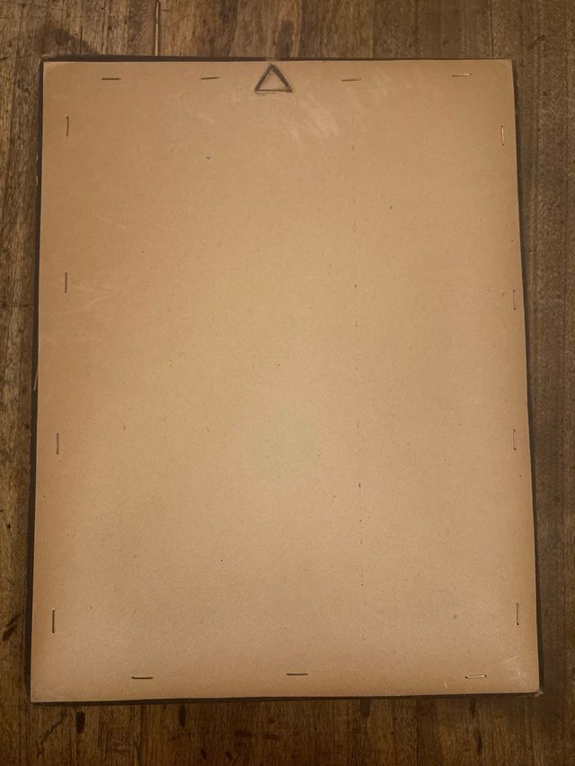 Antico Dipinto russo su metallo 1833