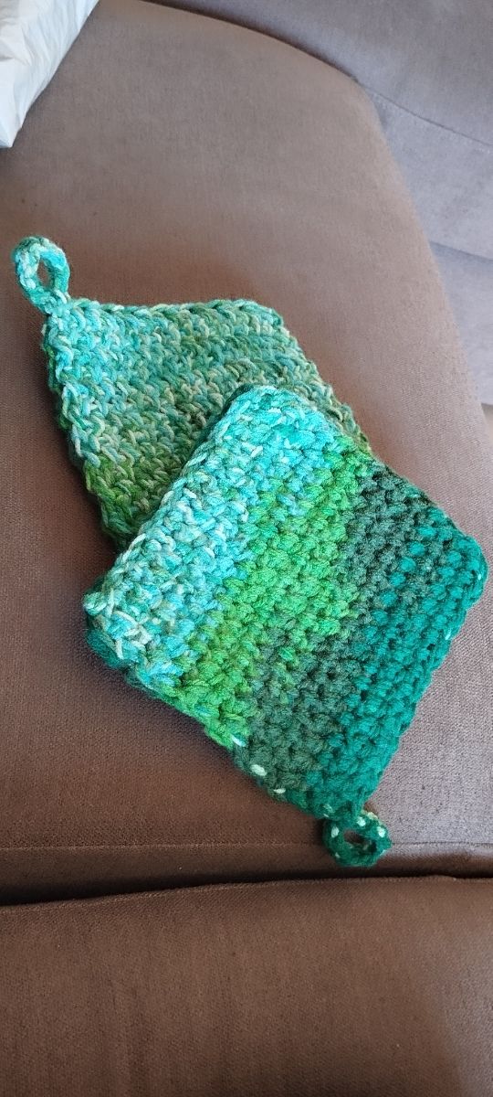 coperta all uncinetto punto granny + regalo