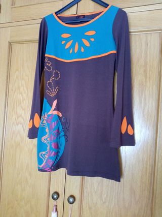 Vestido figura años 60