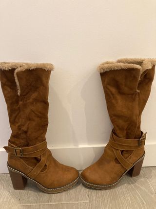 Botas altas con tacón T35