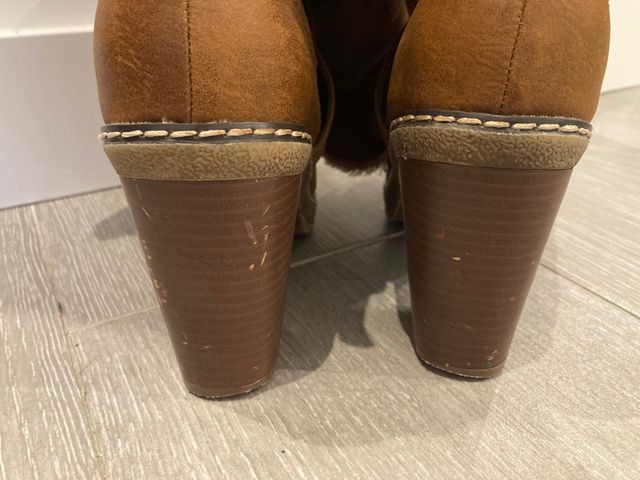 Botas altas con tacón T35