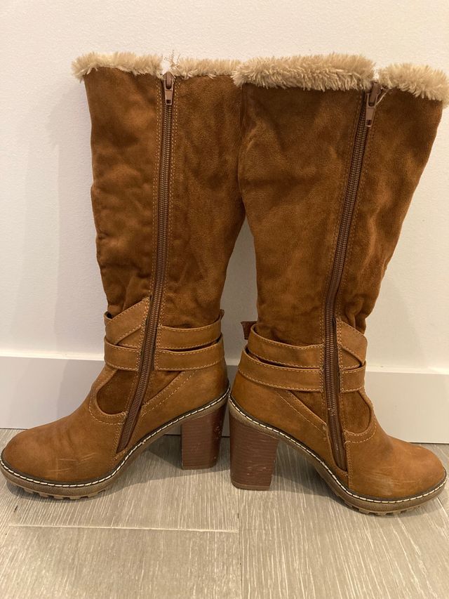 Botas altas con tacón T35