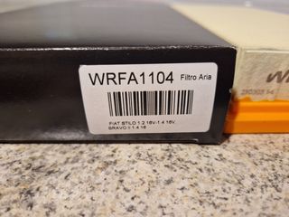 Filtro aria motore WRFA1104