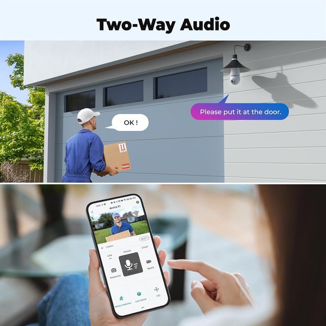 Cámara de Bombilla Vigilancia 2K WiFi NUEVA