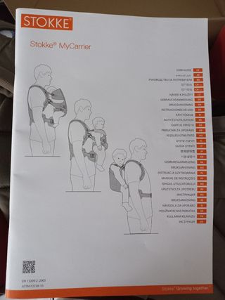 Mochila porta bebés Stokke