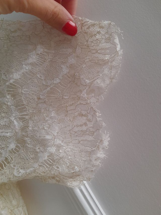 Vestido verano de encaje con cremallera