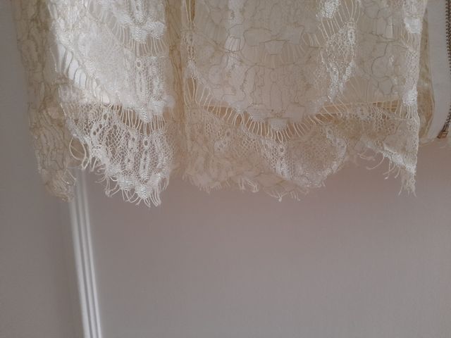 Vestido verano de encaje con cremallera