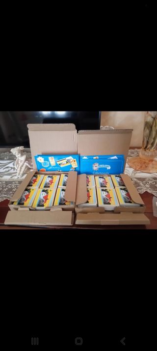 12 action figure + 12 gomme Mulino Bianco