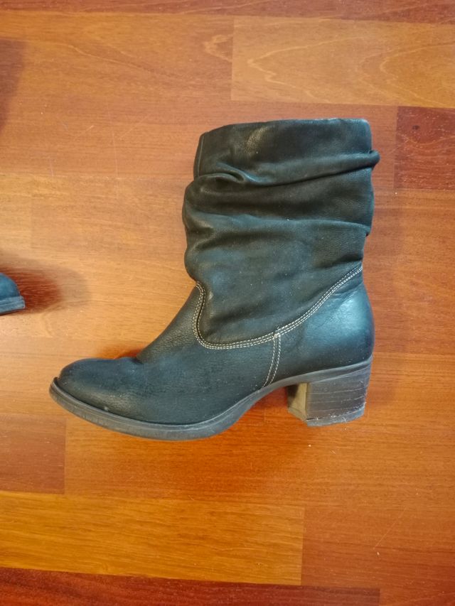 Botines negros