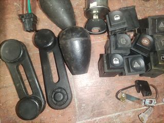 lote piezas Citroen interruptores tuercas pomos