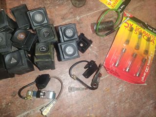 lote piezas Citroen interruptores tuercas pomos